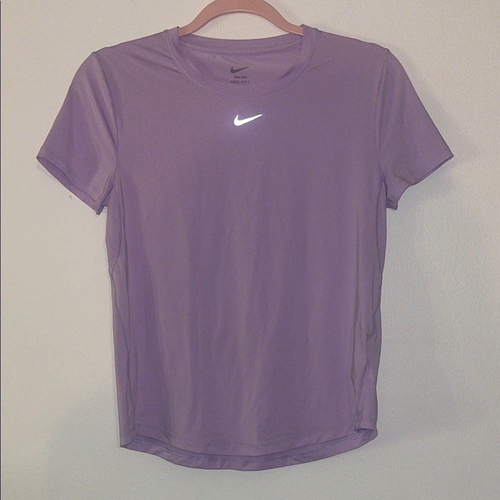 Nike One Classic Dri-Fit Purple Short Sleeve
